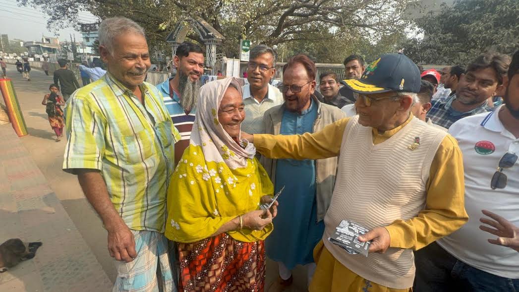 Election campaign kicks off in festive mood in Rajshahi