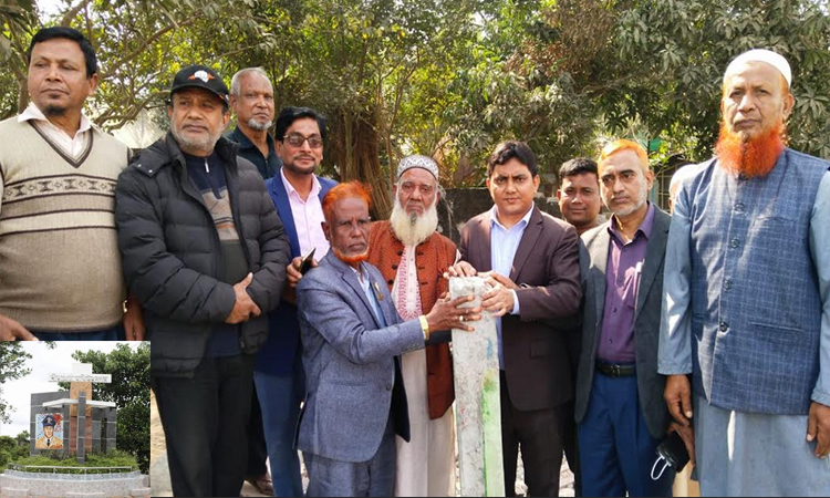 Bir Sreshtho Matiur Rahman's mural reconstruction inaugurated 