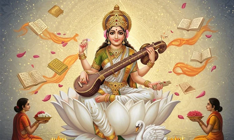 Saraswati Puja celebrated