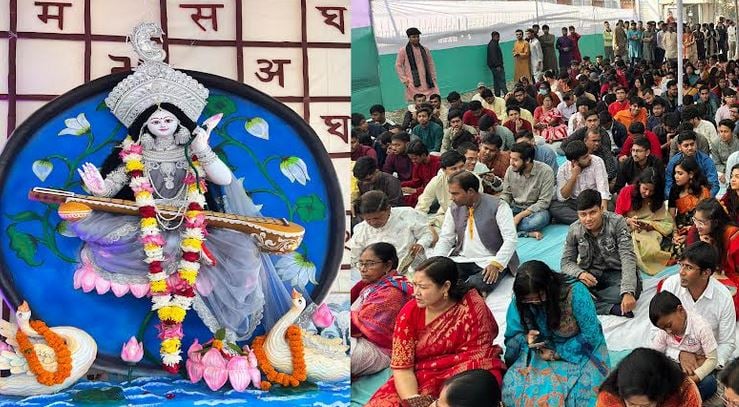 Saraswati Puja celebrated with festivity at KUET