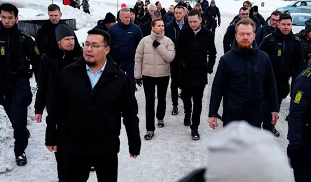 Danish PM visits Greenland for talks after Trump climbdown