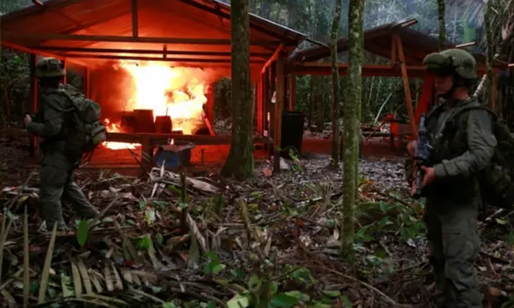 Cocaine lab explosion kills nine in Colombia