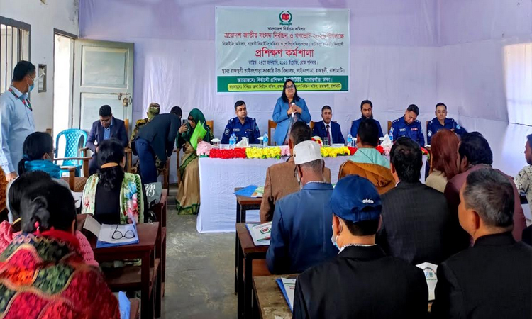 Training workshop held in Rangamati ahead of nat’l election