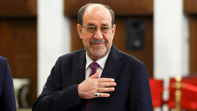 Iraq majority bloc backs Nouri al-Maliki as next PM: statement