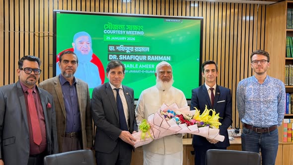 French Ambassador meets Jamaat Ameer