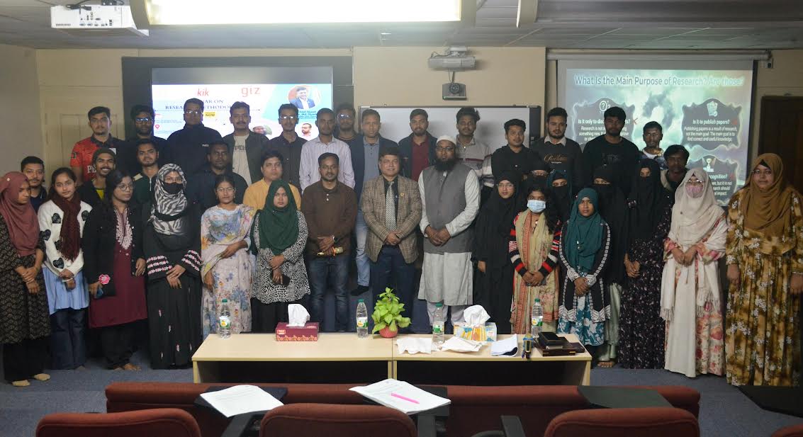 Seminar on Research Methodology held at BRUR