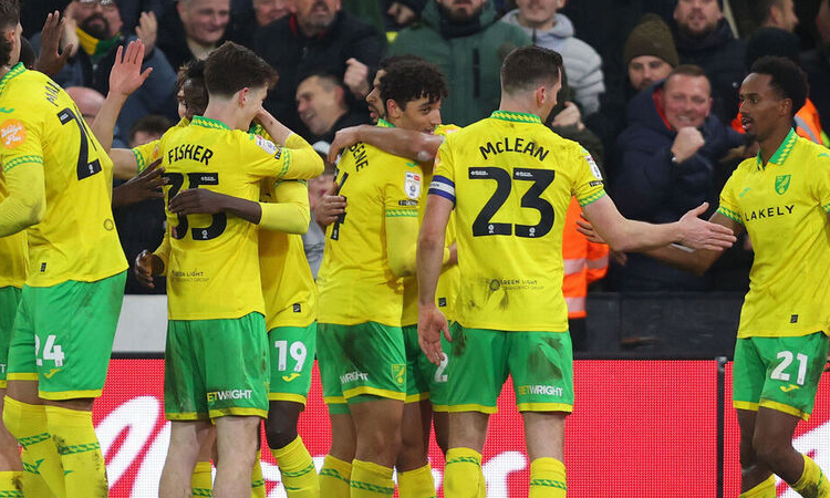 Championship leaders Coventry stunned by Norwich