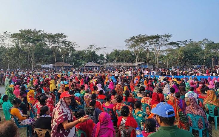 BNP candidate holds election rally in Mongla