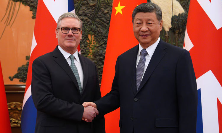 Starmer tells Xi 'vital' to develop relationship