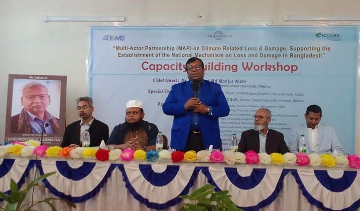 Climate awareness workshop held in Khulna