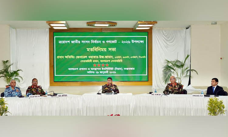 Army Chief for discharging duties through citizen-friendly conduct in polls