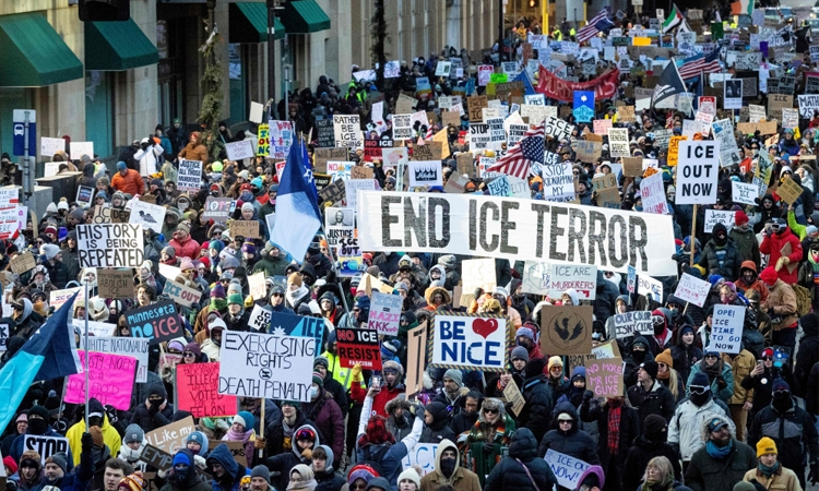 'Standing up for freedom': Minneapolis proud of peaceful ICE protests