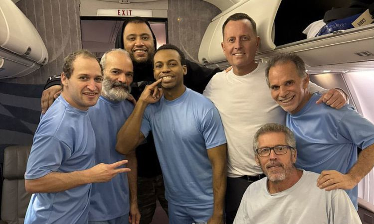 US says all American prisoners released from Venezuela jails