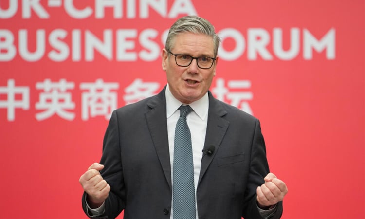 Britain's Starmer seeks to bolster China ties despite Trump warning