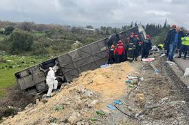 Turkey bus accident kills eight, injures 26: governor