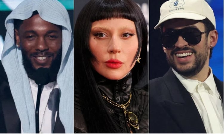 Kendrick Lamar, Bad Bunny, Lady Gaga win early at Grammys