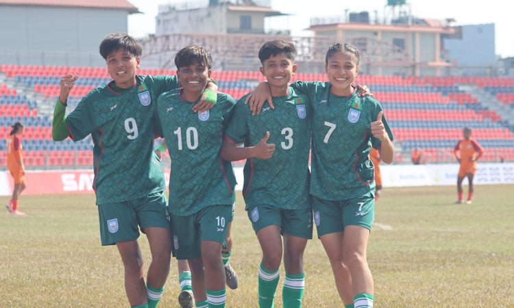 Bangladesh beat India 2-0 in SAFF U-19 Women's Championship