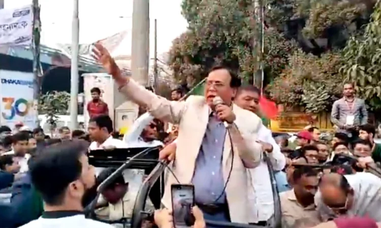 Massive show of support for Tarique Rahman in Dhaka-17