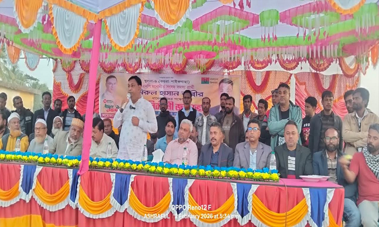 Vote for 'Sheaf of Paddy' to build a modern Koyra-Paikgacha: Bappi