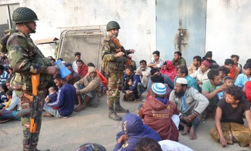 345 Rohingyas detained in joint forces operation in Ctg