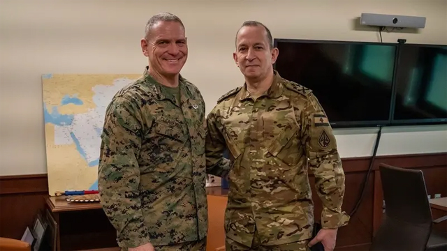 Top US military officer met with Lebanese counterpart