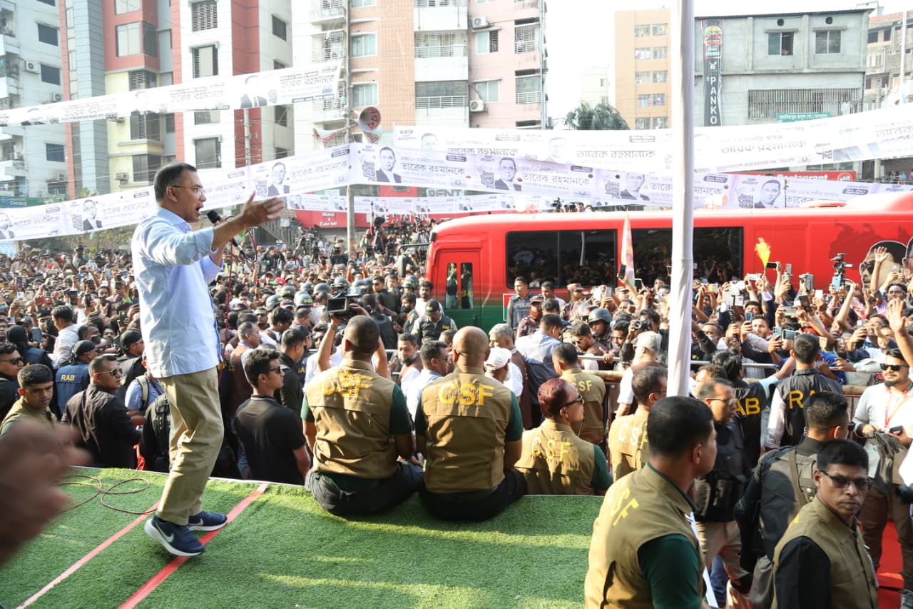 'As a son of the area, I seek everyone's vote for Sheaf of Paddy': Tarique Rahman