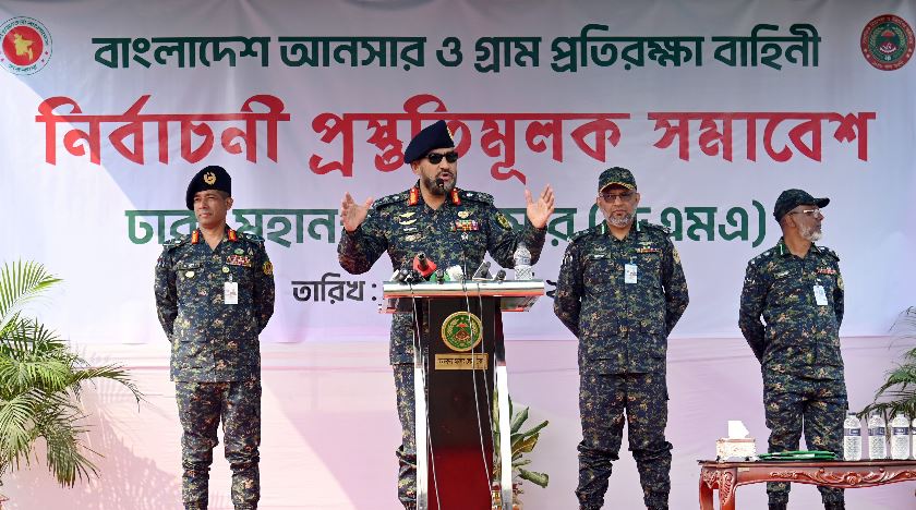 Ansar DG orders impartial, fearless duty at polling stations 