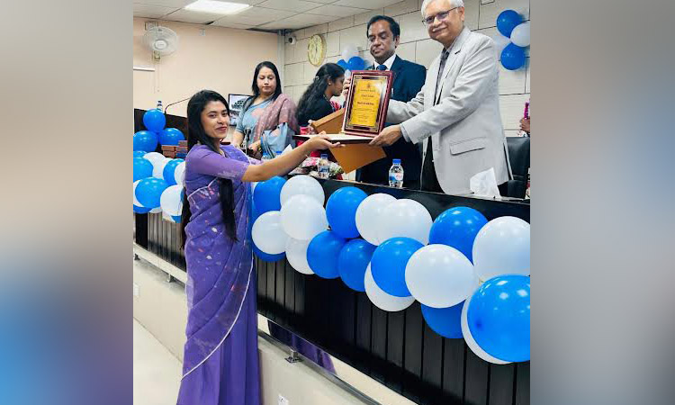 Dean's awards presented by Biological Sciences Faculty at RU