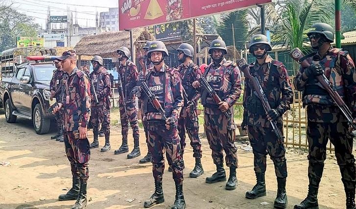 Six-tier security in Rangpur division, 2561 risky polling centers