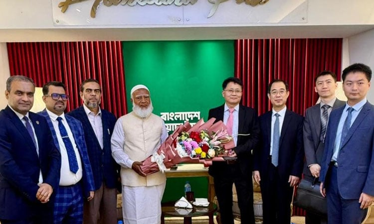 Chinese election observer delegation meets Jamaat Ameer
