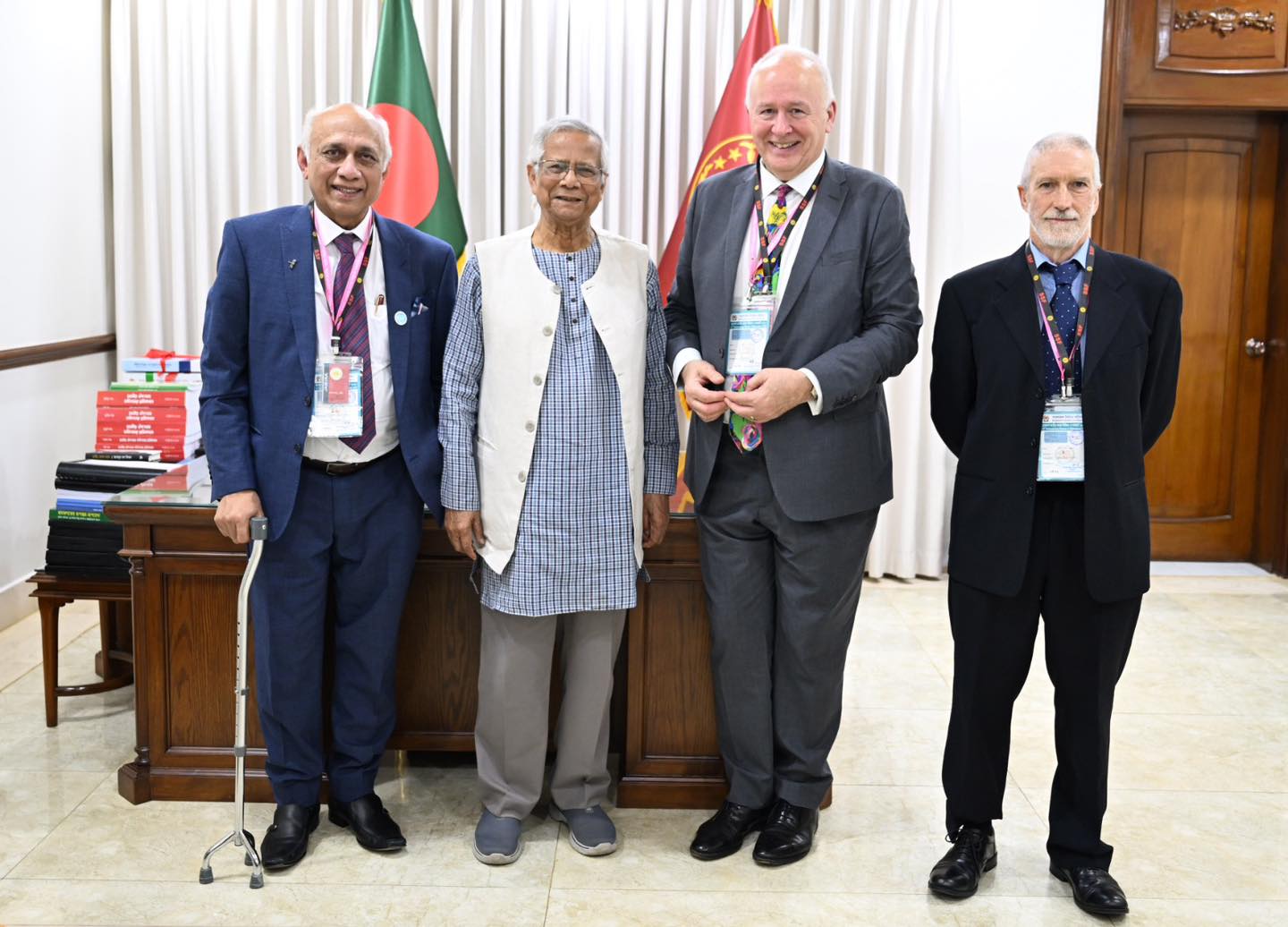 Voice For Justice Observers’ team meets Chief Adviser