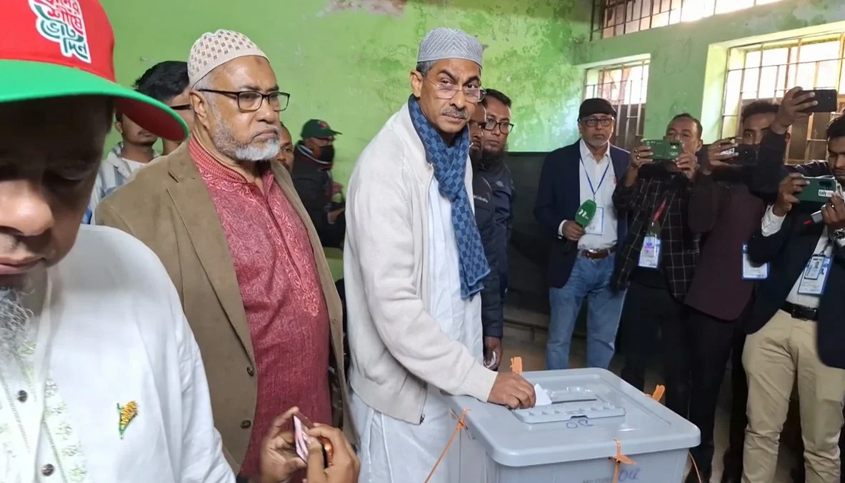 Anee expresses satisfaction after casting his vote 