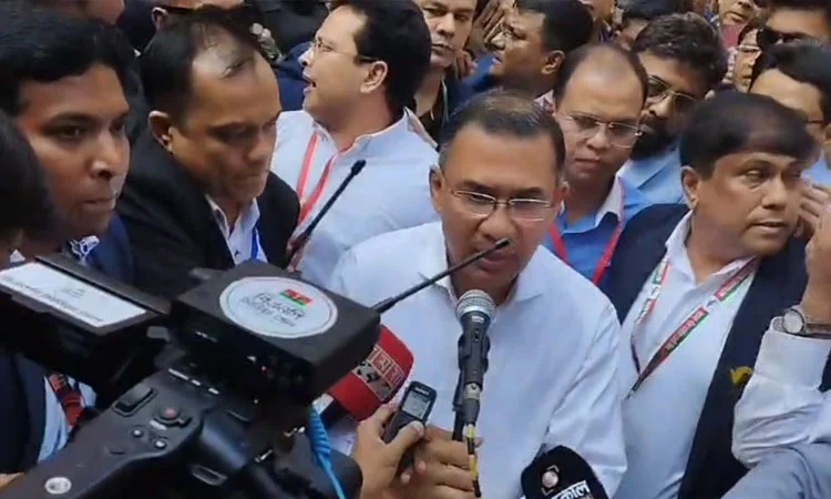 Tarique Rahman urges all to go to centres, vote for preferred candidates