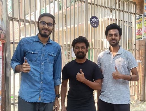 Excitement and festivity as young voters cast their first ballots in Narayanganj