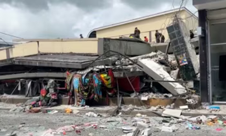 Strong earthquake off Vanuatu coast, no damage reported
