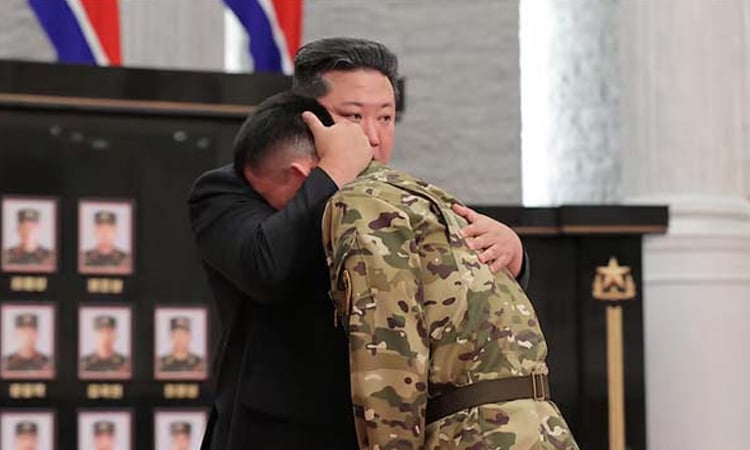 Kim unveils homes for kin of N. Korean troops killed aiding Russia: KCNA