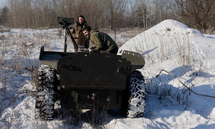 Bitter cold complicates Ukraine's drone defence