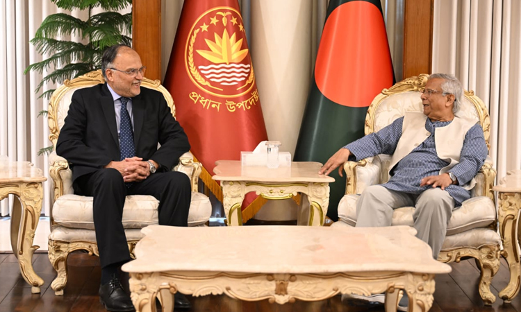 Pakistan Minister Ahsan Iqbal Chaudhary calls on CA