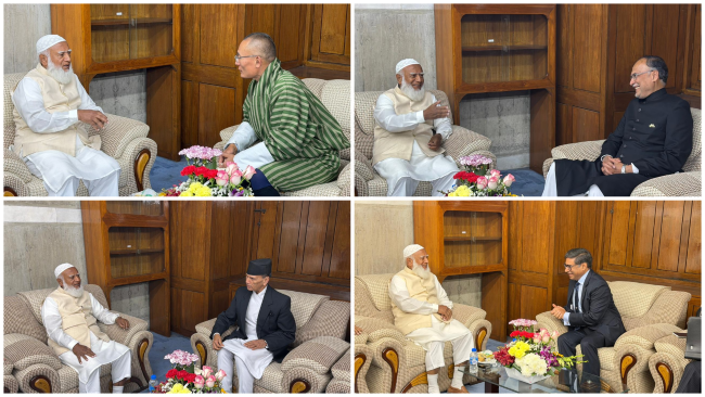 Foreign high-level delegations call on opposition leader Dr Shafiqur