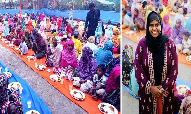 Female volunteer cricketer Bithi to provide iftar to 8,000 helpless people
