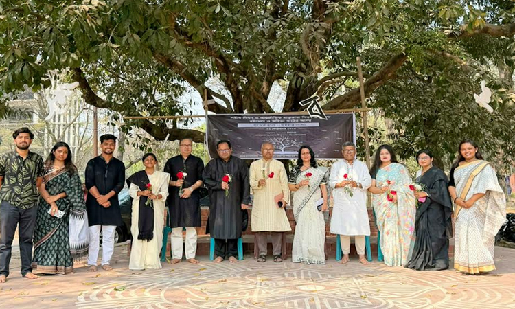 Book fair, poetry recitation begin at JU marking Martyrs' Day