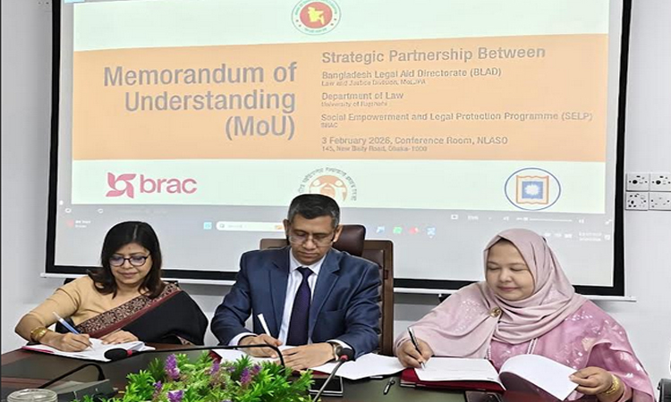 RU signs MoU with NLASO, BRAC 