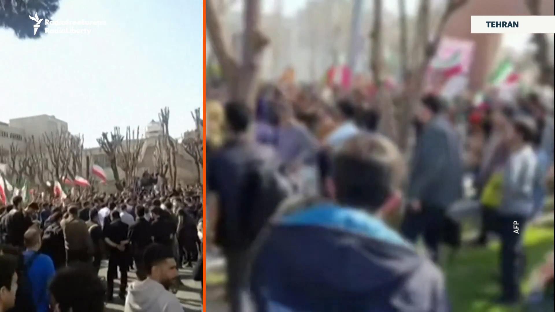 Iranian students chant anti-government slogans in Tehran: reports
