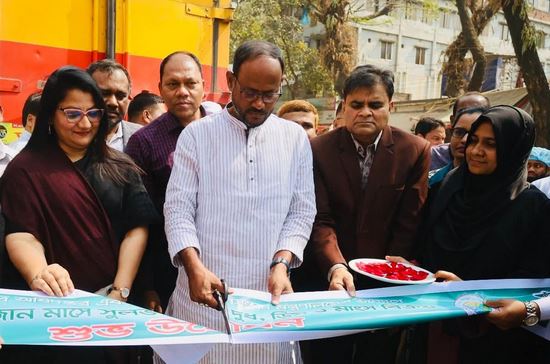 Affordable milk, eggs, and meat sale launched in Tangail 