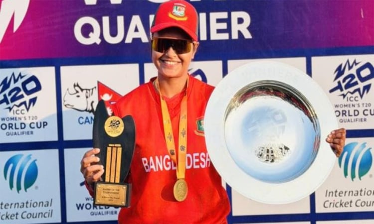 Sobhana nominated for ICC player of the month award