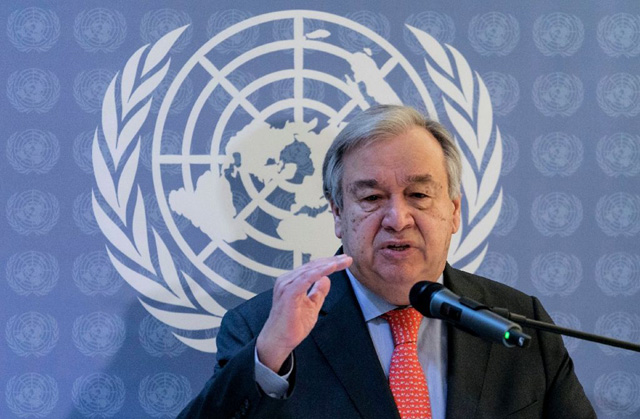 UN chief decries global rise of 'rule of force'
