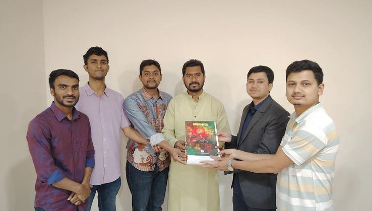 JUJA delegation calls on State Minister Nurul Haque Nur