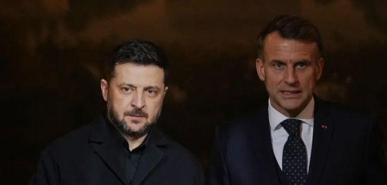 Moscow war against Ukraine 'triple failure for Russia': Macron