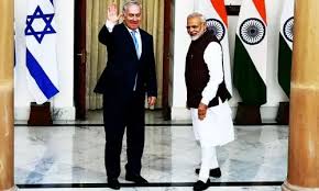 India's Modi heads to Israel to 'strengthen cooperation'