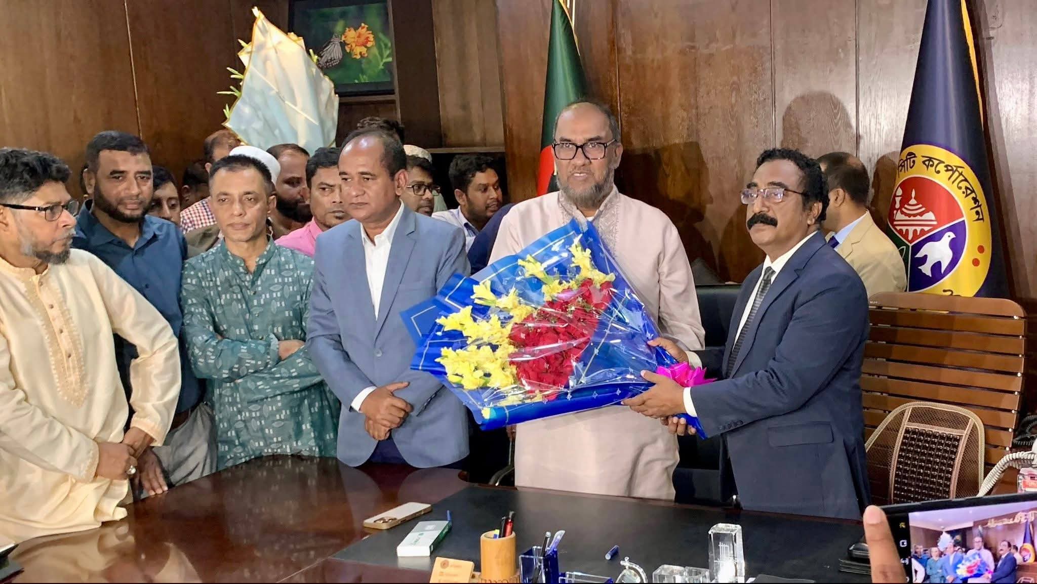 SCC’s new administrator Abdul Quiyum Choudhury assumes office